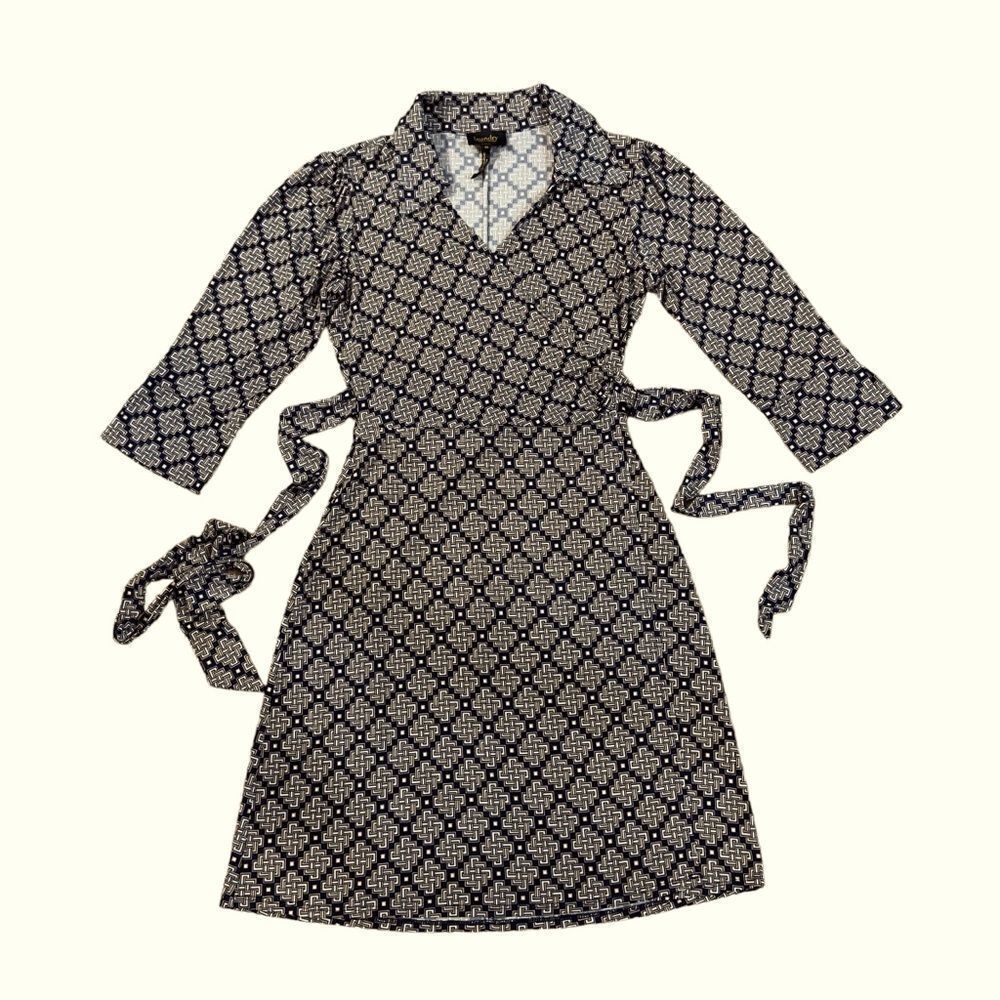 Laundry by Shelli Segal Wrap Around Dress Size XS
